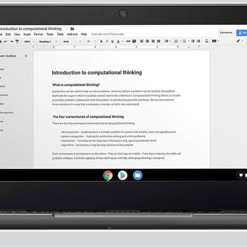 Lenovo 100E Chromebook 2ND Gen Laptop Computer w/plug Refurbished - Picture 6 of 6